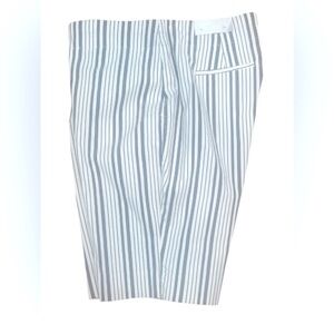 NWT- CHICO’S Elegant Striped Women's Bermuda Shorts